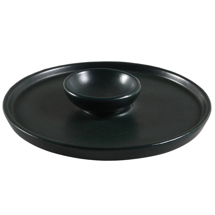 Charstone Bleu Lid for 2 Qt Round Covered Casserole
