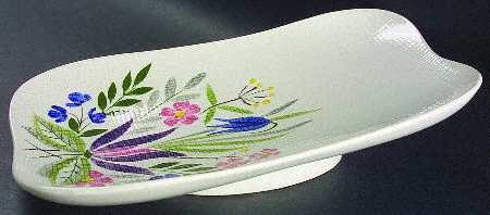 Country Garden Bread Tray