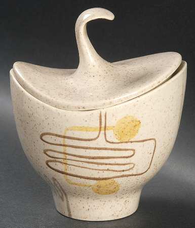 Crazy Rhythm Sugar Bowl & Lid