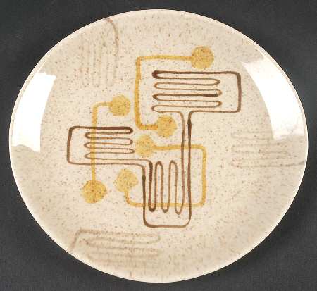 Crazy Rhythm Bread & Butter Plate