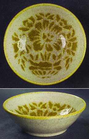 Damask Fruit/Dessert (Sauce) Bowl