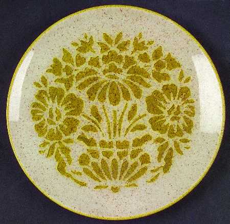 Damask Salad Plate