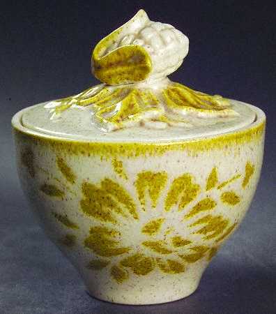 Damask Sugar Bowl & Lid