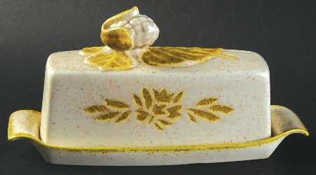 Damask 1/4 Lb Covered Butter