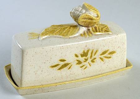 Damask 1/4 Lb Covered Butter
