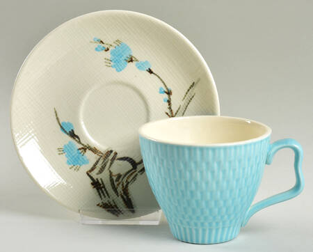 Driftwood Flat Cup & Saucer Set