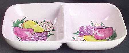 Fruit Rectangular Divided Vegetable Bowl