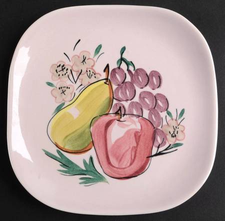Fruit Bread & Butter Plate