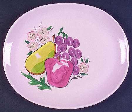Fruit 13" Oval Serving Platter