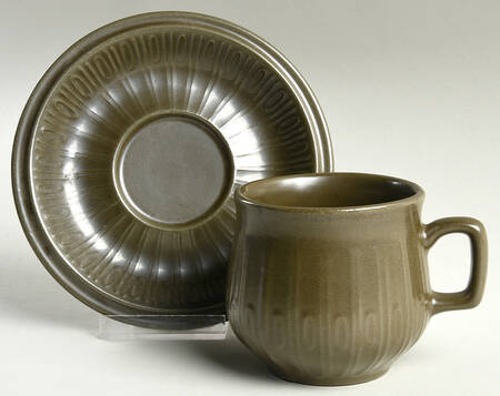 Greenwichstone Flat Cup & Saucer Set