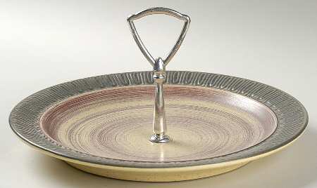 Greenwichstone Round Serving Plate with Handle (DP)