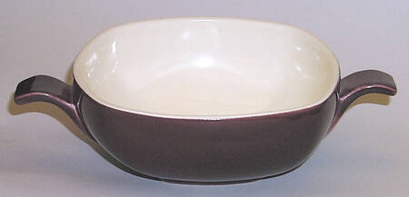 Iris Cream Soup Bowl No Lid
