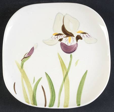 Iris Salad Plate