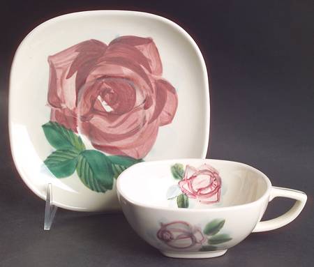 Lexington Flat Cup & Saucer Set by Red Wing