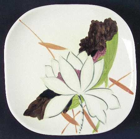 Lotus Bronze Salad Plate