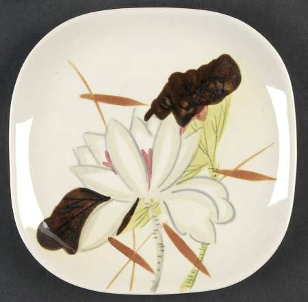Lotus Bronze Bread & Butter Plate