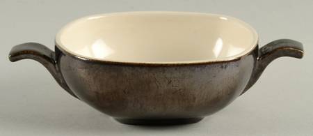 Lotus Bronze Cream Soup Bowl No Lid