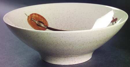 Lute Song 8" Round Vegetable Bowl