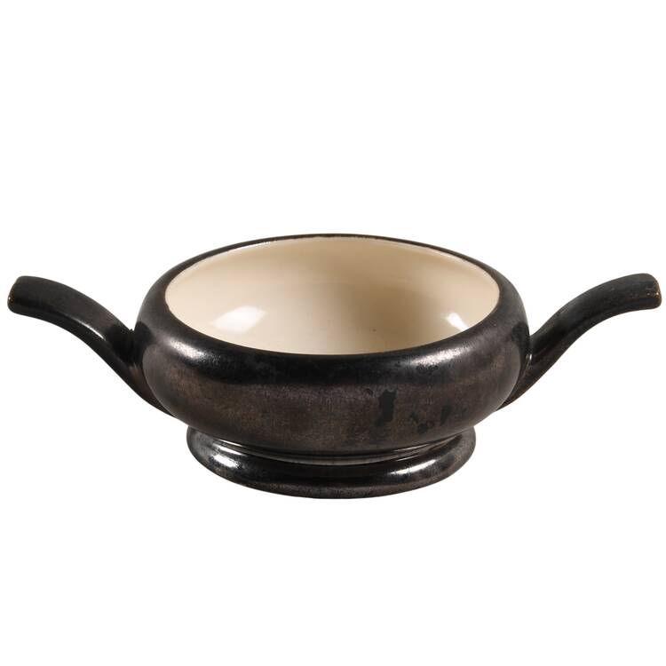 Magnolia Bronze Sugar Bowl No Lid