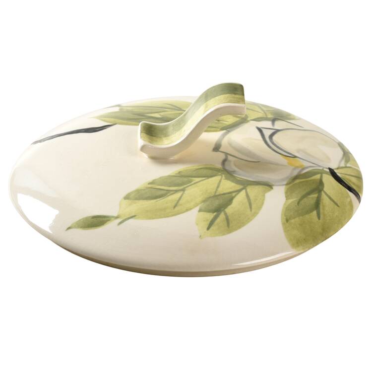 Magnolia Chartreuse Lid for 1.25 Qt Round Casserole
