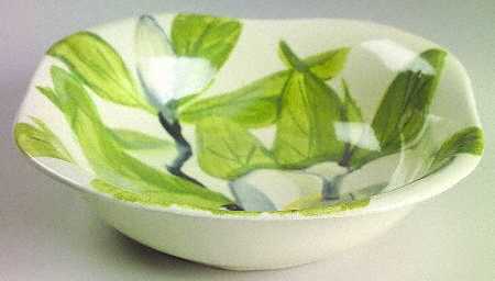 Magnolia Chartreuse 8" Nappy