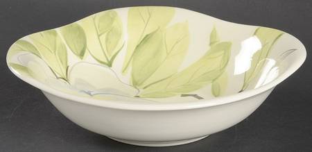 Magnolia Chartreuse 8" Round Vegetable Bowl