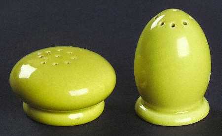 Magnolia Chartreuse Salt & Pepper Set