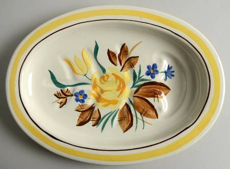 Picardy 12" Oval Serving Platter