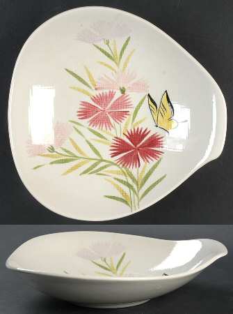 Pink Spice 9" Round Vegetable Bowl