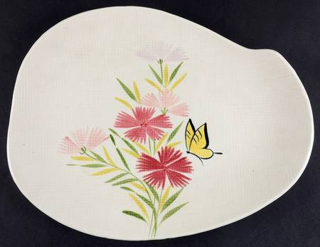 Pink Spice 13" Oval Serving Platter