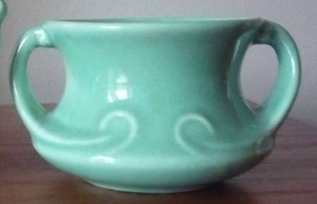 Plain Turquoise Open Sugar Bowl