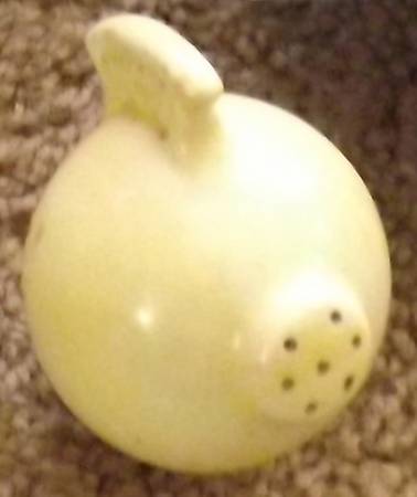 Plain Yellow Salt Shaker