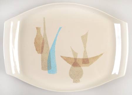 Pompeii 15" Oval Serving Platter