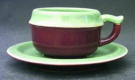 Provincial Oomph Flat Cup & Saucer Set