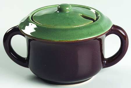 Provincial Oomph Sugar Bowl & Lid