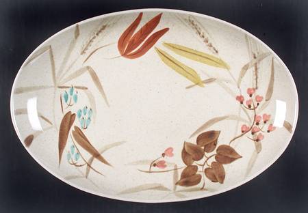 Random Harvest 13" Oval Serving Platter