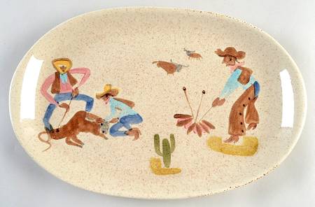 Round Up 13" Oval Serving Platter