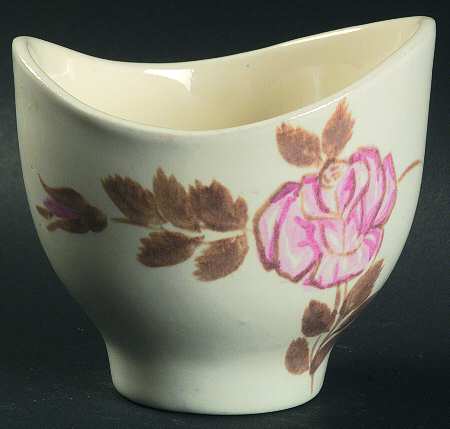 Red Wing Rose Sugar Bowl No Lid