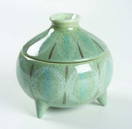 Spruce Sugar Bowl & Lid