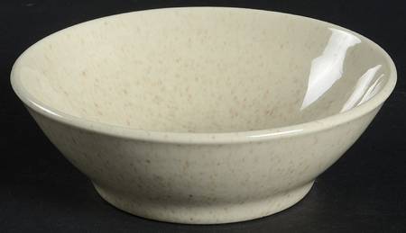 Tan Fleck Individual Salad Bowl
