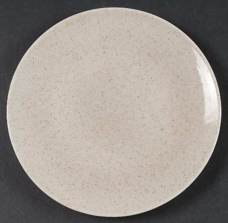 Tan Fleck Salad Plate