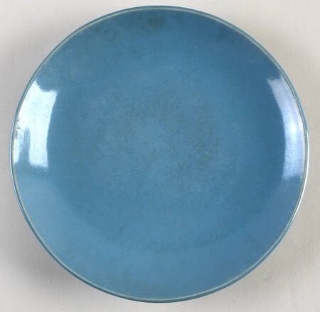 Town and Country Dusk Blue Salad Plate
