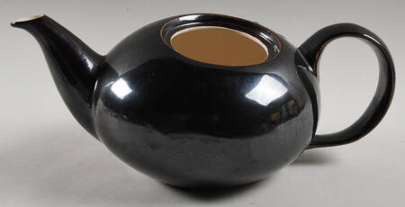 Town and Country Metallic Brown Teapot No Lid