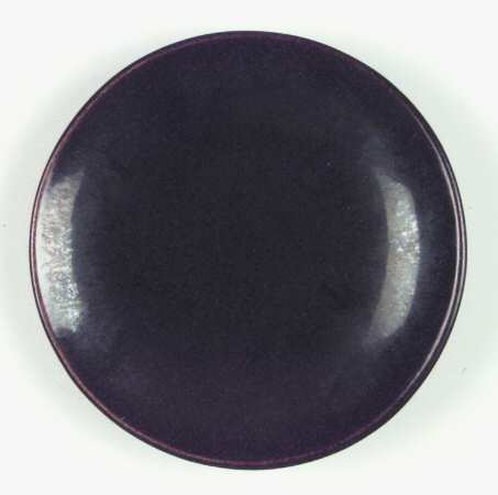 Town and Country Metallic Brown Bread & Butter Plate