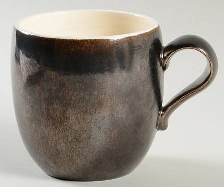 Town and Country Metallic Brown Flat Cup