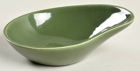 Town and Country Forest Green Fruit/Dessert (Sauce) Bowl by Red Wing