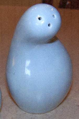 Town and Country Grey Salt Shaker