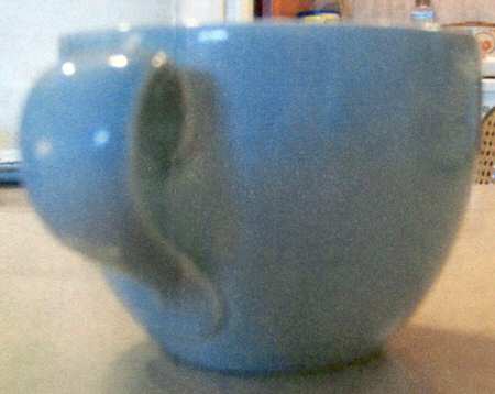 Town and Country Grey Flat Cup