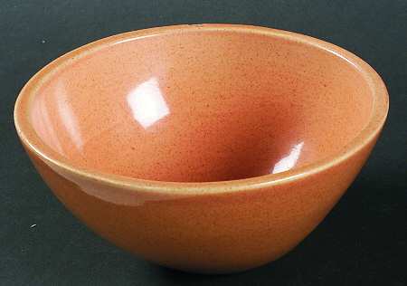Town and Country Peach Coupe Cereal Bowl