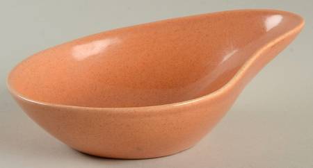 Town and Country Peach Fruit/Dessert (Sauce) Bowl